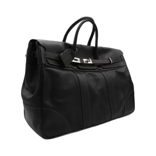 Logo Embossed Tote Bag