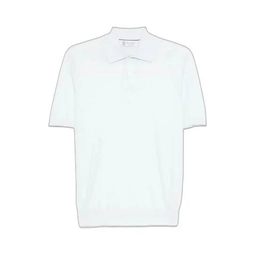 Short Sleeved Buttoned Polo Shirt