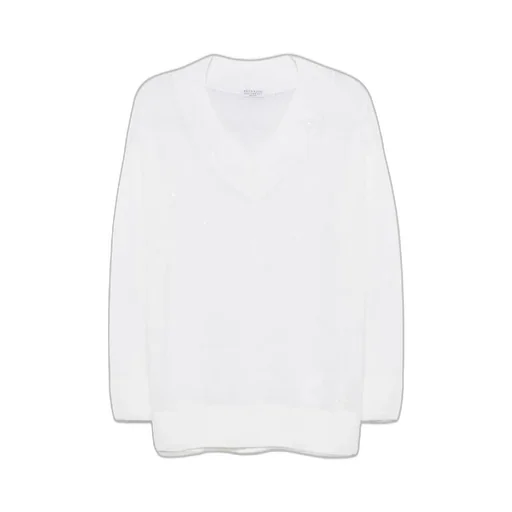 V-Neck Knit Sweater