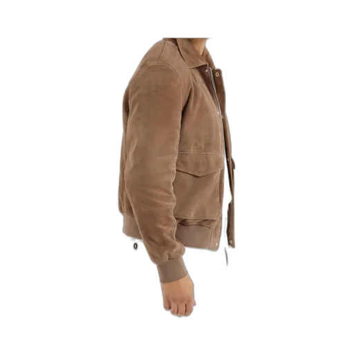 Long-Sleeved Aviator Jacket
