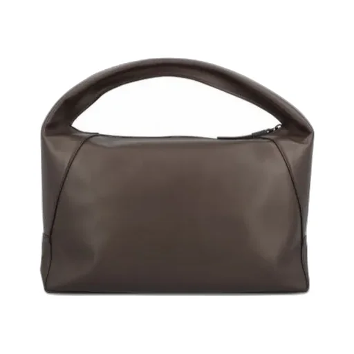 Logo-Printed Zipped Tote Bag