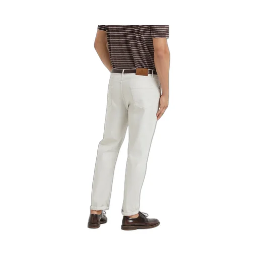 Logo-Patch Straight Leg Jeans