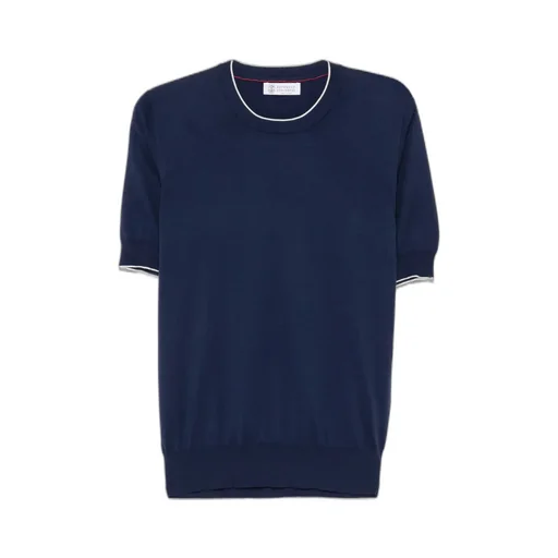 Crewneck Knitted T-Shirt