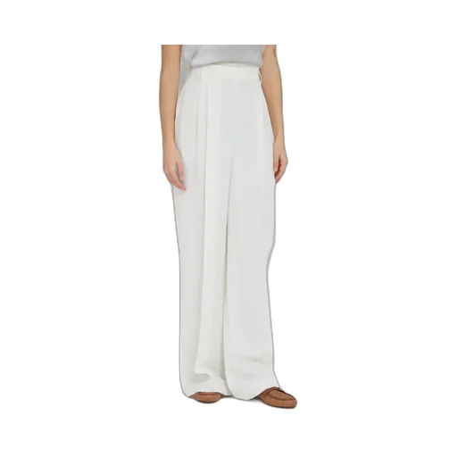 Pintuck Detailing Tailored Trousers