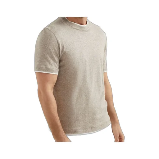 Layered Effect Crewneck T-Shirt