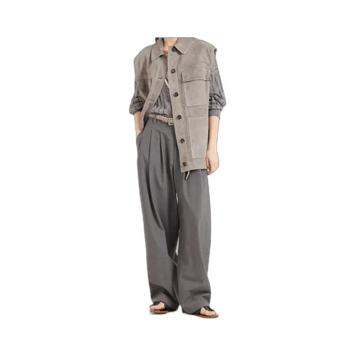Tropical Luxury Sartorial Baggy Trousers