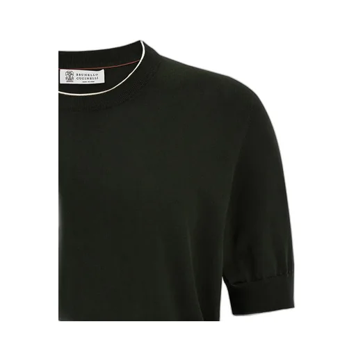 Short Sleeved Ribbed Jumper