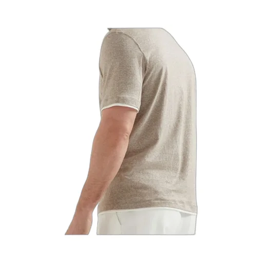 Layered Effect Crewneck T-Shirt