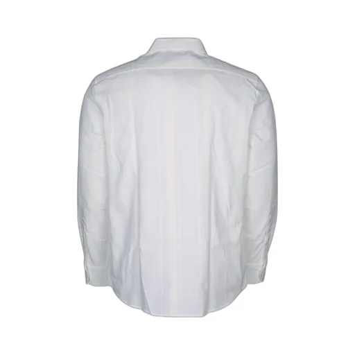 Tone-On-Tone Jacquard Striped Easy Fit Shirt