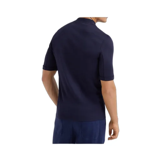 Jersey Mock Neck T-Shirt