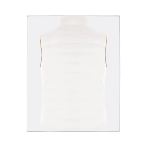 Logo Patch High Neck Gilet