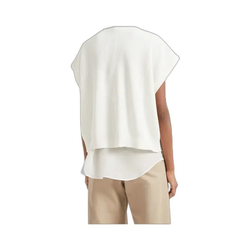 Layered Knit Cardigan