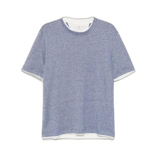Layered Effect Crewneck T-Shirt