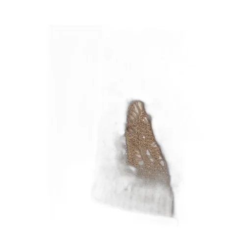 Openwork Knitted Crewneck Jumper