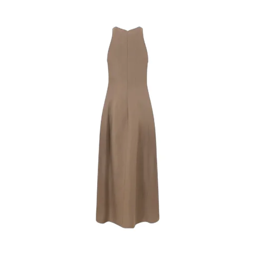 Sleeveless Crewneck Dress