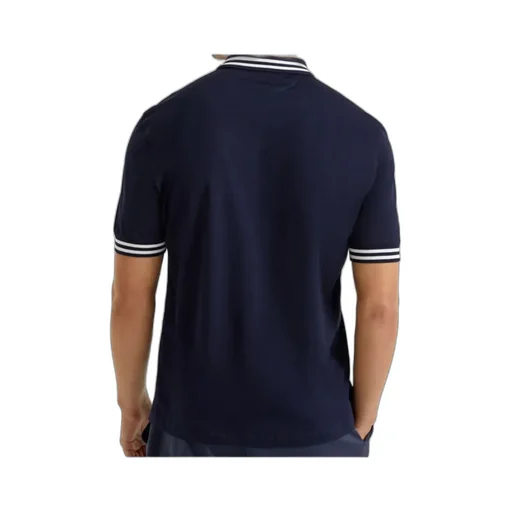 Logo Embroidered Short-Sleeved Polo Shirt
