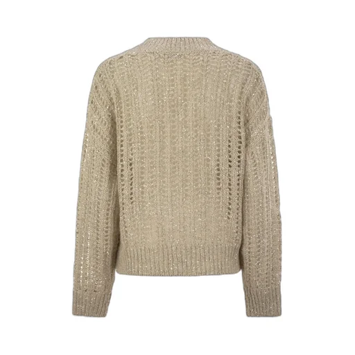 V-Neck Drop Shoulder Jumper