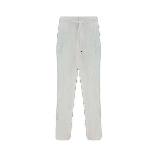 Drawstring Elastic Waist Pants