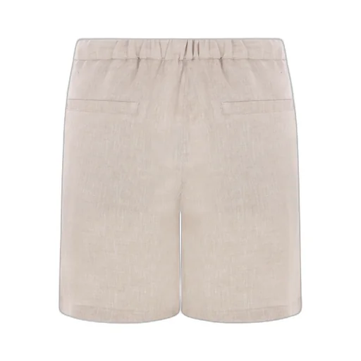 Darted Elasticated Waistband Shorts