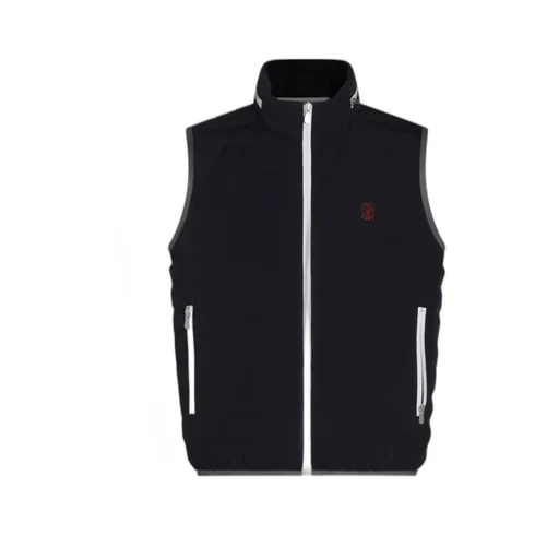 Quilted Zipped Gilet