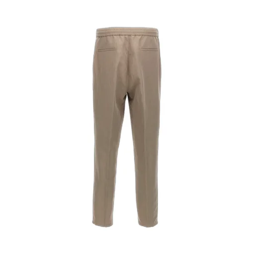 Drawstring Tapered Leg Trousers