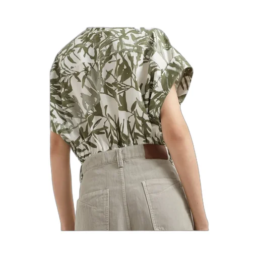 Garment-Dyed Loose Trousers