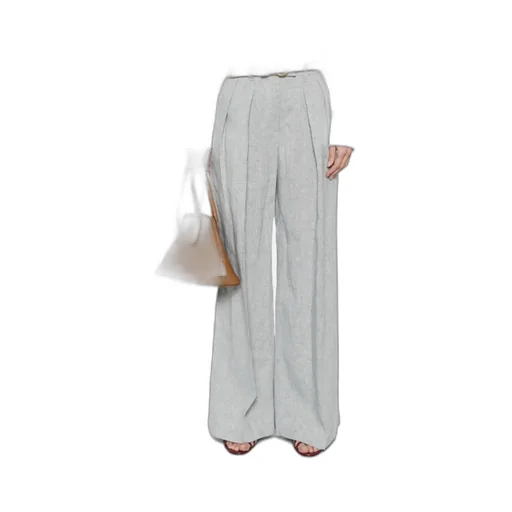 Sparkling Sartorial Wide Trousers