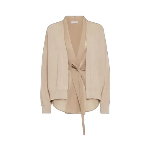 Layered Knit Cardigan