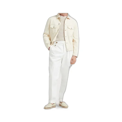Half English Rib Knit T-Shirt