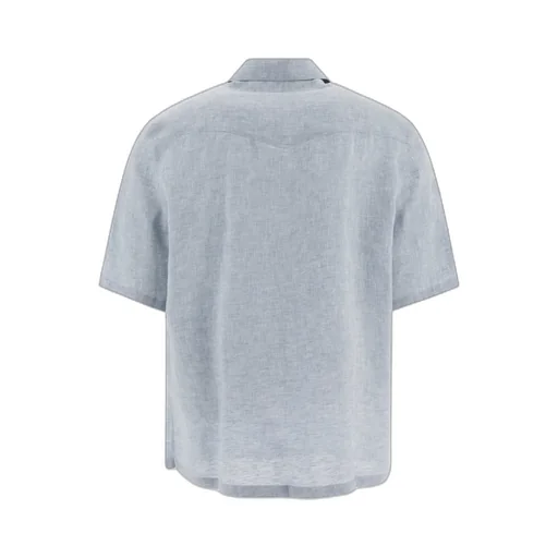 Short-Sleeved Button-Up Shirt