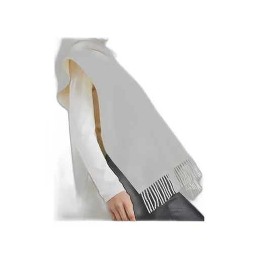 Hooded Fringed Poncho