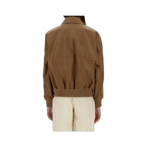 Long-Sleeved Zipped Jacket