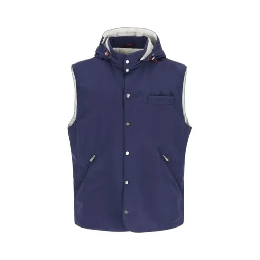 Water-Resistant Hooded Gilet