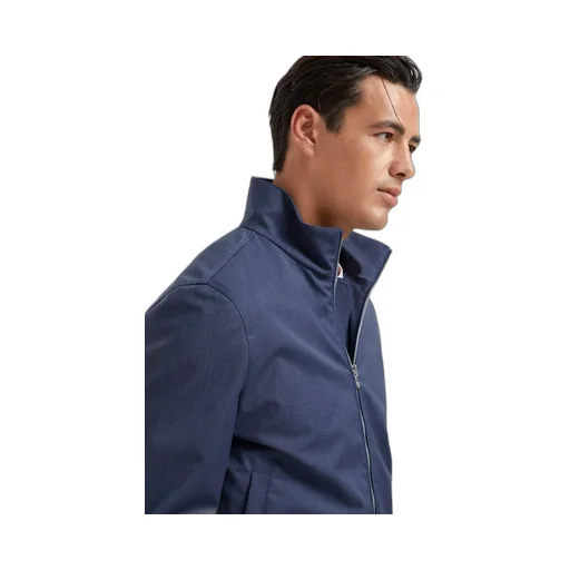 Zipped Bomber Jacket