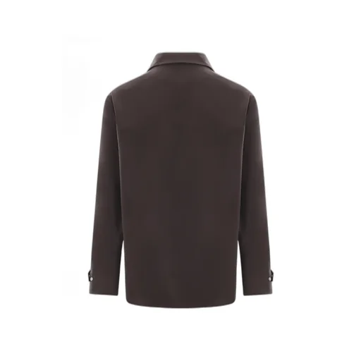 High-Neck Long-Sleeved Jacket