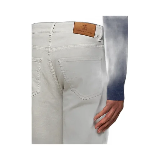 Logo Patch Straight-Leg Jeans