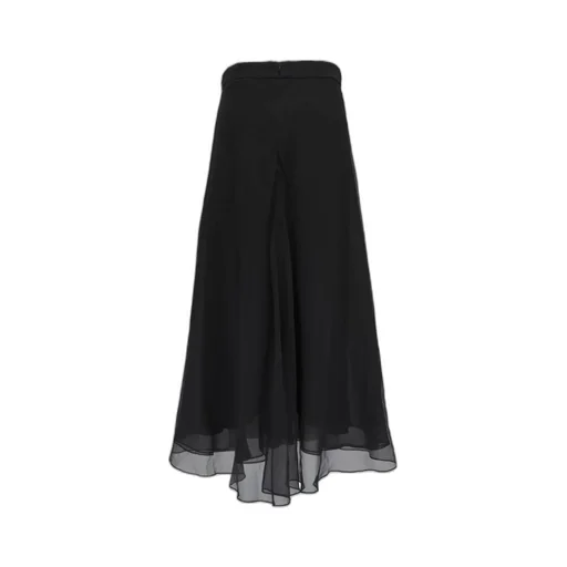 Layered Effect Midi Skirt