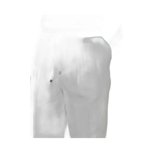 Drawstring Tapered Leg Trousers