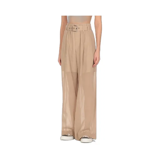 Wide Leg Belted Pants