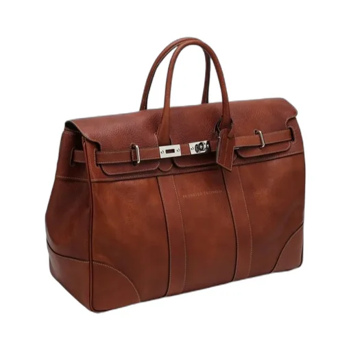 Logo Embossed Tote Bag