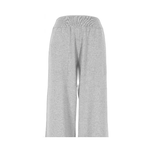 Shiny Tabbed Knitted Track Trousers