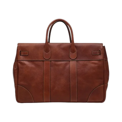 Logo Embossed Tote Bag