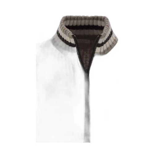 Zip-Up Ribbed-Knit Cardigan