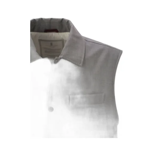 Padded Button-Up Gilet