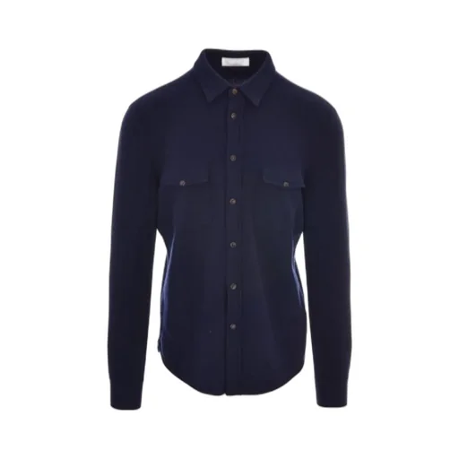 Button-Down Wool Shirt