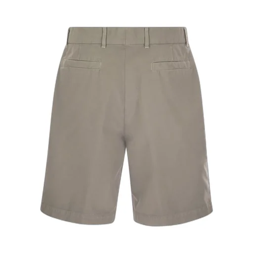 Knee-Length Wide-Leg Bermuda Shorts