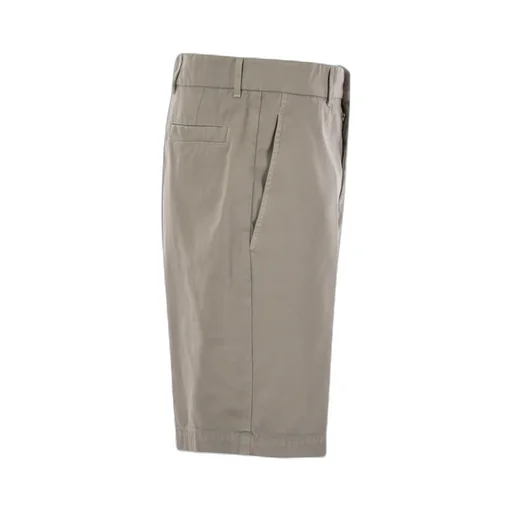 Knee-Length Wide-Leg Bermuda Shorts