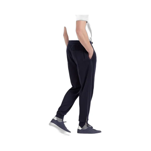 Pressed-Crease Drawstring Trousers