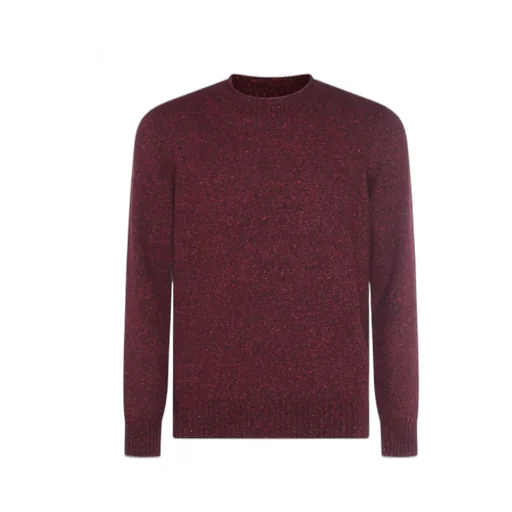 Speckled Crew-Neck Sweater