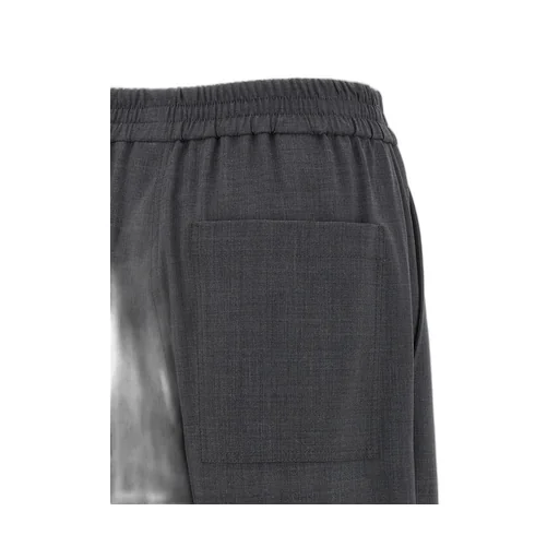 Elastic Waist Casual Pants